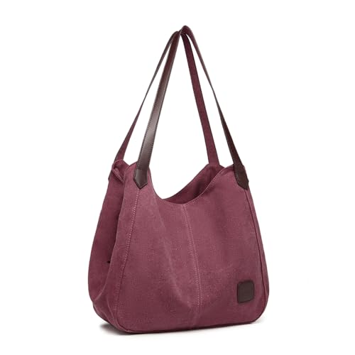 Kono Eb2040l, Bolso Hobo para Mujer, Burdeos, M Kono Eb2040l, Bolso Hobo para Mujer, Burdeos, M