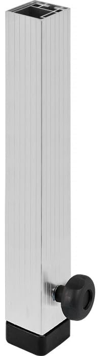 Teleskopfuß vierkant 60x60mm - Höhe 60 bis 100 cm