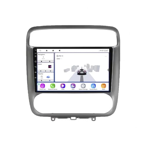 Radio coche 2 DIN para Honda Stream 2000-2006 con pantalla táctil
