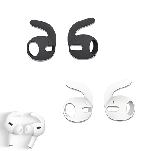 Ya en manzanajugosa.com: Quesuc 2 Pares Ear Hooks Orejeras Antideslizantes Accesorios De Silicona Accesorios Compatible con Apple Airpods Pro 2.ª Generación