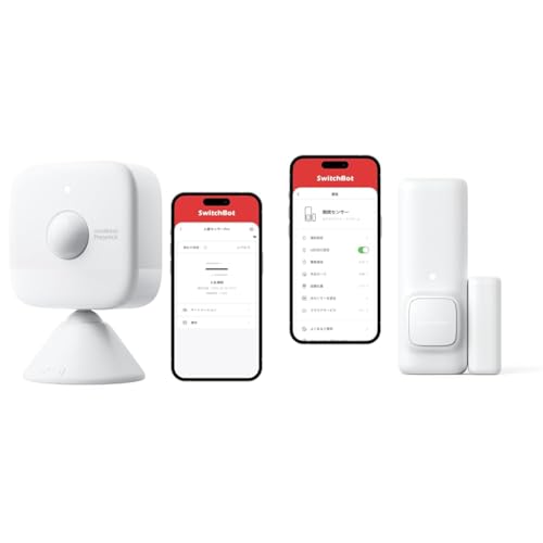 �y�Z�b�g�����zSwitchBot �X�C�b�`�{�b�g �l���Z���T�[Pro Alexa �Z�L�����e�B Google Home Siri LINE�ɑΉ� �h�Ƒ΍� �A���[�g�@�\ + �J�Z���T�[ Alexa �Z�L�����e�B Google Home IFTTT �C�t�g