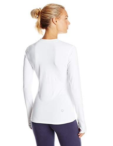 Bloquv Women's 24/7 Top, White, Medium #TOP1