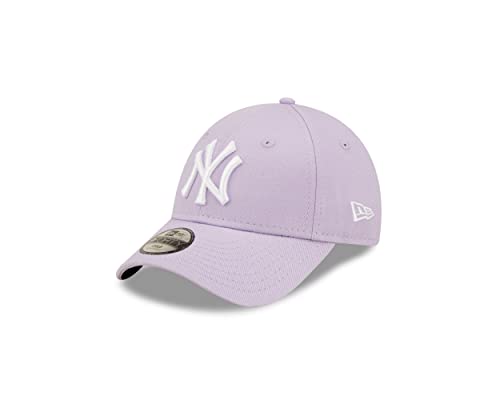 New Era Verstellbare Kinderkappe New York Yankees MLB League Essential Lila Weiß 9Forty - Child