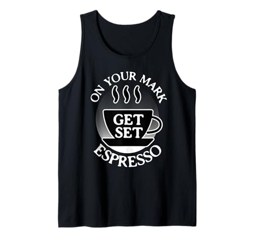 À votre marque Get Set Espresso Coffee Fun Débardeur