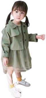 チュニック 子ども服 女の子 ワンピース チュニックワンピース ジャケット 韓国子供服 キッズドレス カーキ 並行輸入品 ワンピース チュニック 通販 Amazon