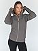 Trendy Queen Womens Zip Up Hoodies Fleece Jackets Oversized Sweatshirts Fall Fashion Outfits Sweaters Winter Clothes DarkGrey M