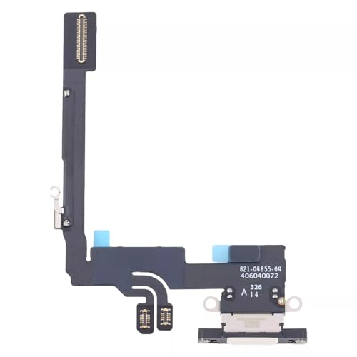 Connecteur de charge iPhone 16 Pro blanc module flex de remplacement