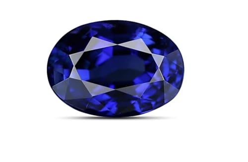 Zafiro azul original de 3 quilates para sustituir gemas desgastadas en joyas