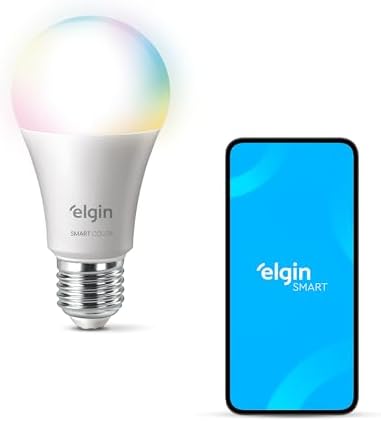 Esquenta Black Friday Amazon 2025: As Melhores Lâmpadas Inteligentes em Promoção (Wi-Fi e Zigbee) Lâmpada Inteligente Smart Color 10W Elgin RGB...