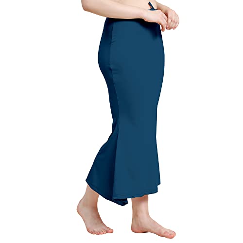 Image of Amazon Brand - Anarva Women Cotton Blended Saree Shapewear Regular Petticoat Skirt For Saree