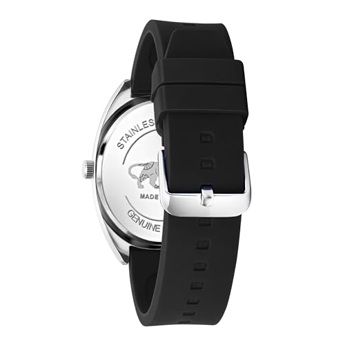 Image of styledose Men's Watch Analog Quartz with Chronograph & Silicone Strap -Casual & Formal Wrist Watch for Men