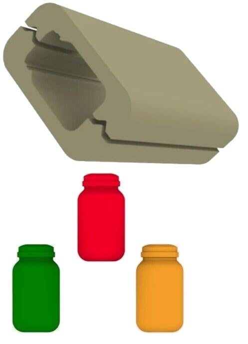 Polymer Clay JAR Shape Bead Roller