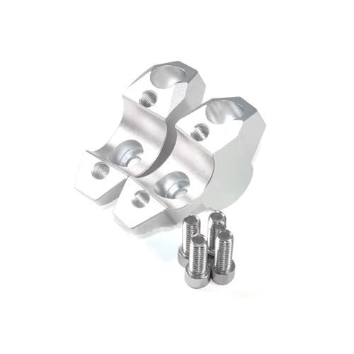Rehausseur de guidon 28 mm pour ADV 350 et 160 (2022-2023) couleur argent