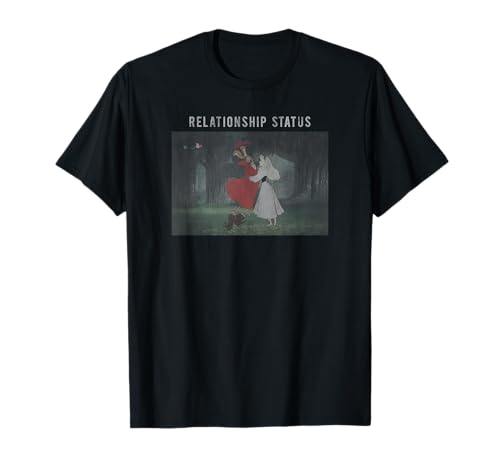 T-Shirt Disney Aurora Sleeping Beauty avec design statut de relation pour femme