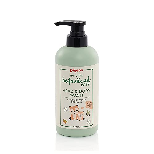 Pigeon Natural Botanical Baby Head & Body Wash 500ml 78410