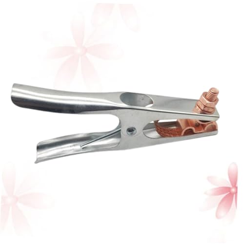 BUTIFULSIC Welding Ground Clamp 400a Earth Wire Clip Simple Design Holder for Long Time Use Essential Tool