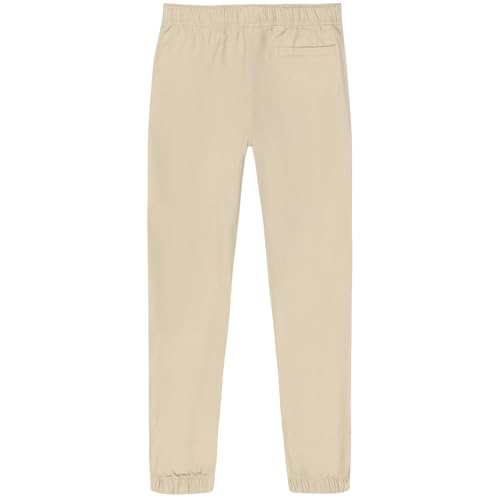 Nautica Boys' Pull-on Stretch Twill Jogger Pant, Drawstring Closure2