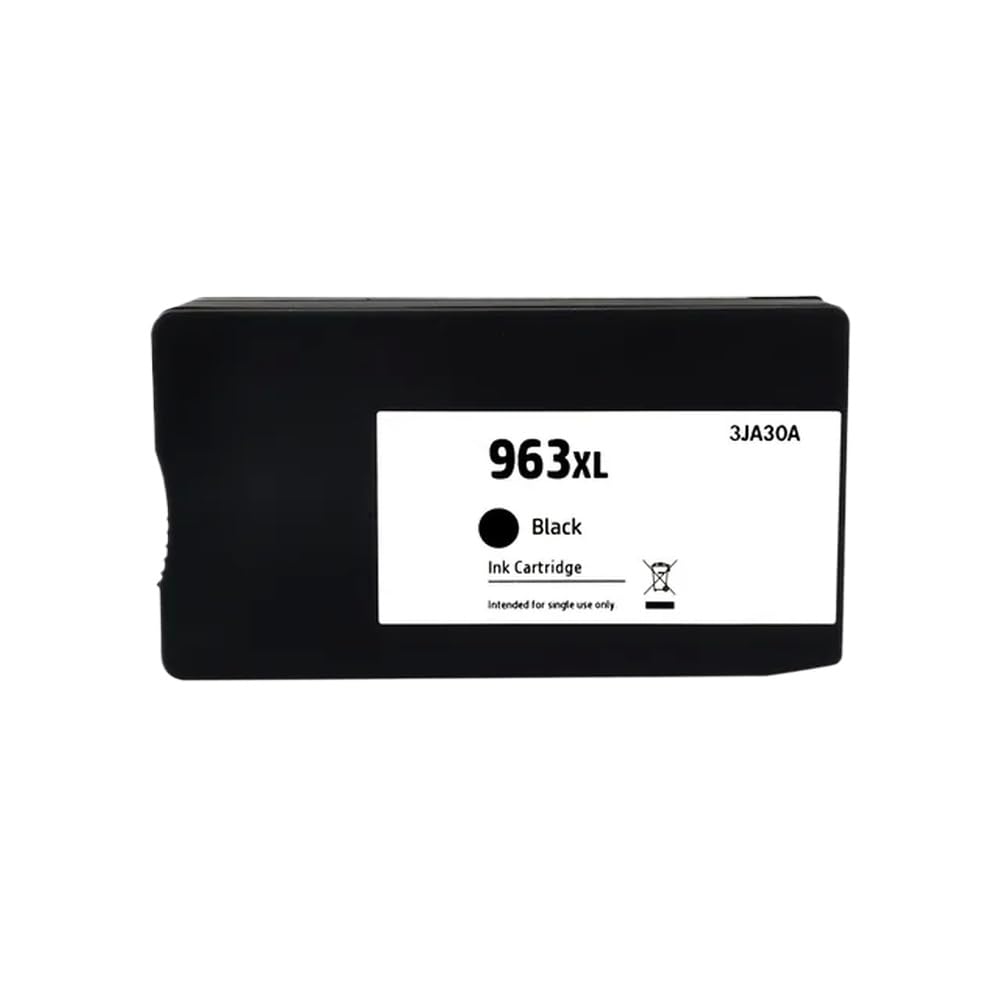 Cartucho de Tinta Compatible para 963 963XL para OfficeJet Pro 9010 Series 9012 9013 9014 9015 9016 9019 9020 9022 9023(1PC - Black)
