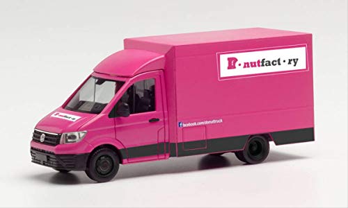 VW Crafter Foodtruck Donutfactory Herpa modèle réduit de collection haute précision