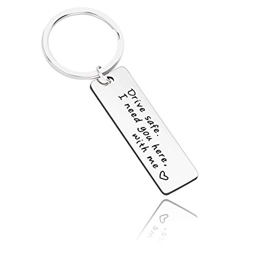 Dad Gifts Keychain Father Gift from Daughter/Son for Birthday Christmas,Stainless Steel