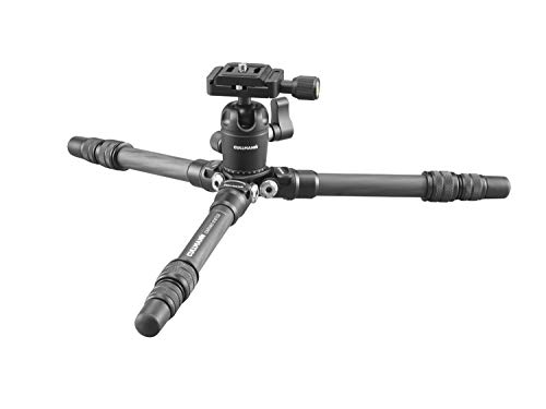 Cullmann Carvao 816TCS Treppiede Da Viaggio In Carbonio (Max. 70, Altezza 5 Cm, Dimensione Imballo 27 Cm, Carico 4 Kg, Peso 445 G) - 3