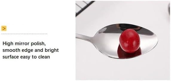 Miniatura 9 de Juego de cubiertos de 40 piezas para 8 tienen tenedores de frutas Juego de cubiertos de acero inoxidable