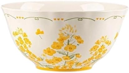 Bowls Household Tableware Underglaze Painted Dishes Rice Noodles Salad