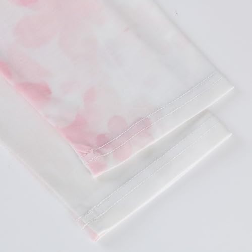 34 sleeve tops for women dressy casual summer cute print floral shirts 2025 elbow length tee shirt