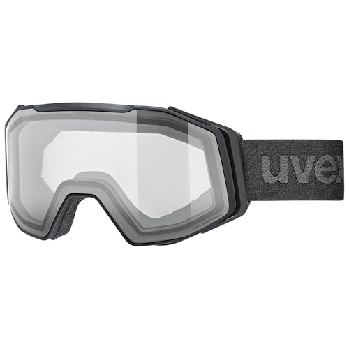Uvex gravity Gafas de bicicleta, Adultos unisex, black matt, one size