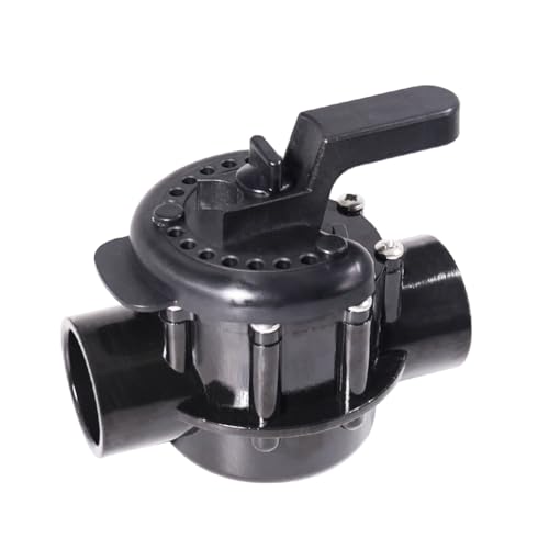 Lonrtesw Válvula Desviadora de Piscina, Válvula de Sellado Positivo, 263038, Válvula Desviadora de SPA de 2 Vías de 1-1/2 Pulgadas para Piscinas y Spas.