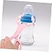 KESYOO High-Temperature Resistant Baby Bottle Tong Anti-Slip Feeding Scissor Clamp for Infants Pink for Sterilized Use and Safe Bottle Handling