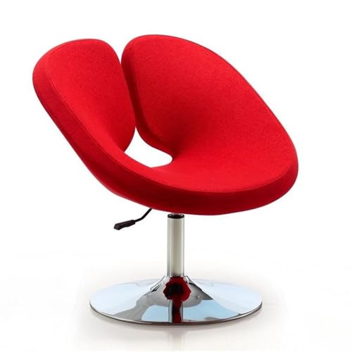 Sillón Ajustable Curvo Rojo miniatura 1