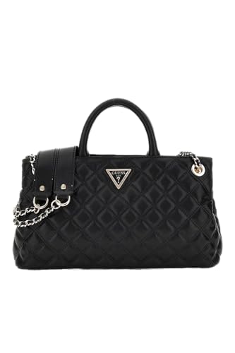 GUESS GIULLY GFRIEND Shldr Satchel, Hand Bag Women, Negro, One Size