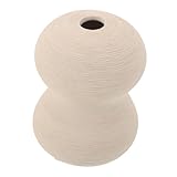 Vase en céramique : fabriqué en céramique, ce vase est conçu pour durer, conservant sa beauté et sa fonctionnalité au fil , vase à fleurs en poterie , mini vase en céramique pour fleurs