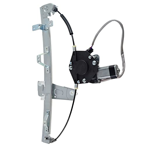 Image of TRQ Front Left Power Window Regulator & Motor Assembly Drivers Side Compatible with 1999-2000 Jeep Grand Cherokee CH1350121