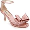 Badgley Mischka Women's Alysha Open Toe Kitten Heels