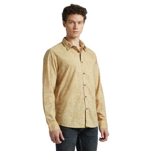 Image of Pepe Jeans Men's Casual Shirt | Trendy Printed Shirt for Men| Regular Fit | Full Sleeve | Available in Plus Size, Cotton