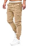 Wimerace Mens Joggers Cargo Pants Men Fashion Pants Sweatpants Casual Work Chino Pants Drawstring 6 Pockets