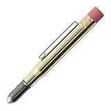 Travelers Company TRC 38075006 Brass Pencil, Solid Brass, Limited Edition Card Included