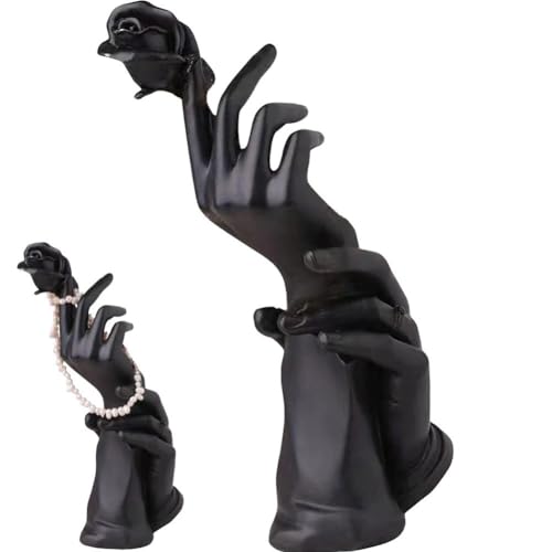 Support de main de bijoux et présentoir de bagues en mannequin