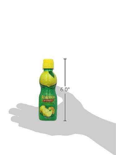 image for ReaLemon, 100% Lemon Juice, 8 Fl Oz Bottle, 8 Fl Oz (Pack of 1)