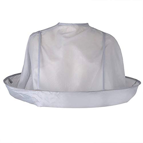 Preisvergleich Produktbild Peanutaod Faltbare Erwachsenenbekleidung Haarschneideschal Cape Haarfärbemantel Regenschirm Atmungsaktive Barber Cape für Salon Home