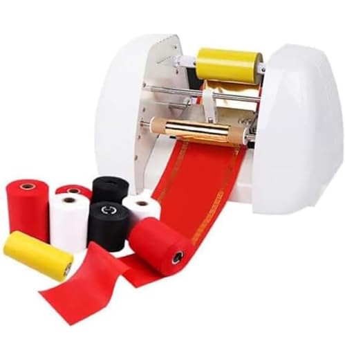 Macchina da stampa digitale a nastro, stampante tessile portatile, larghezza di stampa 30-104 mm, supporta oltre 50 lingue, facile da usare per nastri regalo e stelle filanti