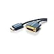 Clicktronic Casual HDMI / DVI-Kabel 20.0 m, Adapterkabel zwischen HDMI und DVI-D, vergoldete Kontakte, zweifach geschirmt
