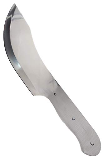 Premium S Series Make a Knife SKS16 Knife Making Blank Cutlass BBQ/Butcher Knife - (Mirrored Finish)