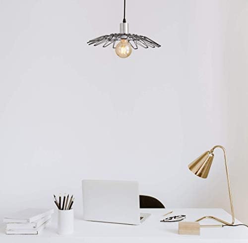 Giggi Multiple Shapes Light Shade | Lamp Shade Fun DIY Lamp Shades Ceilings Retro Metal Basket Cage Ceiling Light Shade Easy Fit Pendant for Ceiling Lampshade | Table Lamp | Floor Lamp | Light Shades
