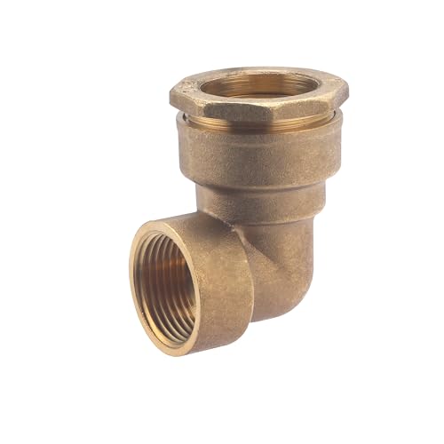 Raccord PE Laiton Coude Ø32 - Femelle 26x34 (1') NOYON & THIEBAULT