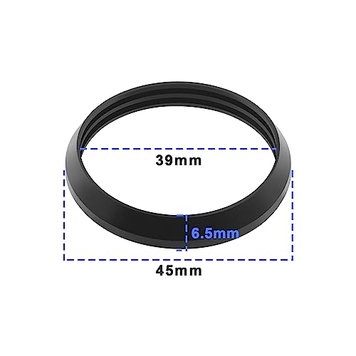 eMagTech 5PCS Tapered Waste Trap Washer Repair Compression Seal Rubber Outlet Washers for 1 1/2" Sealing Joints & Pipes Kitchen Flush Pipes Garden and Outdoor Water Pipes - Image 3
