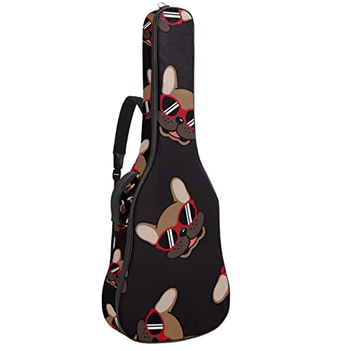 Sac à dos guitare acoustique étanche Couleur 5 avec grand organiseur de sac