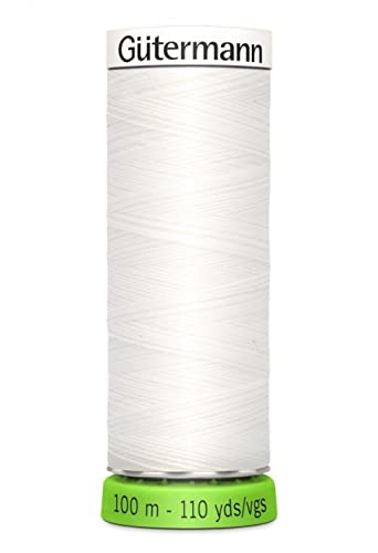 Gutermann Recycled Eco Sewing Thread 100m 800 White - each